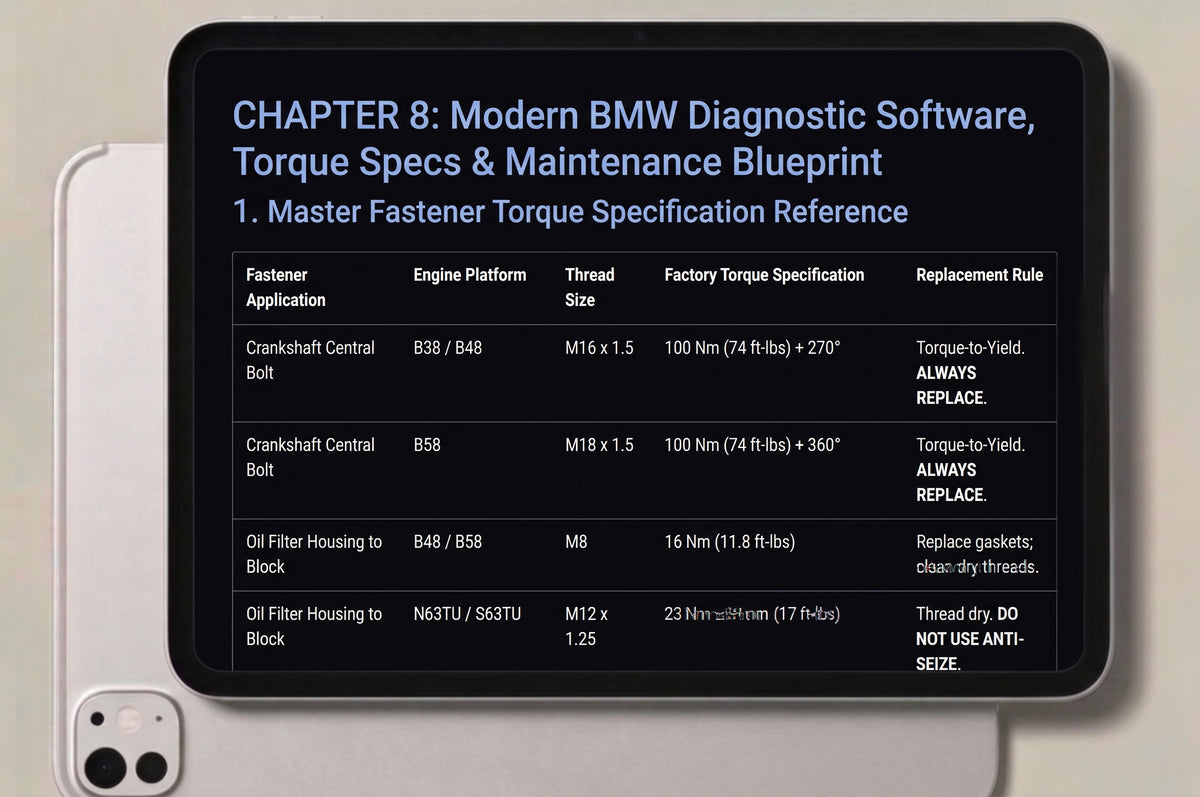 BMW G-Series Bible: Diagnostic, Maintenance & Ownership