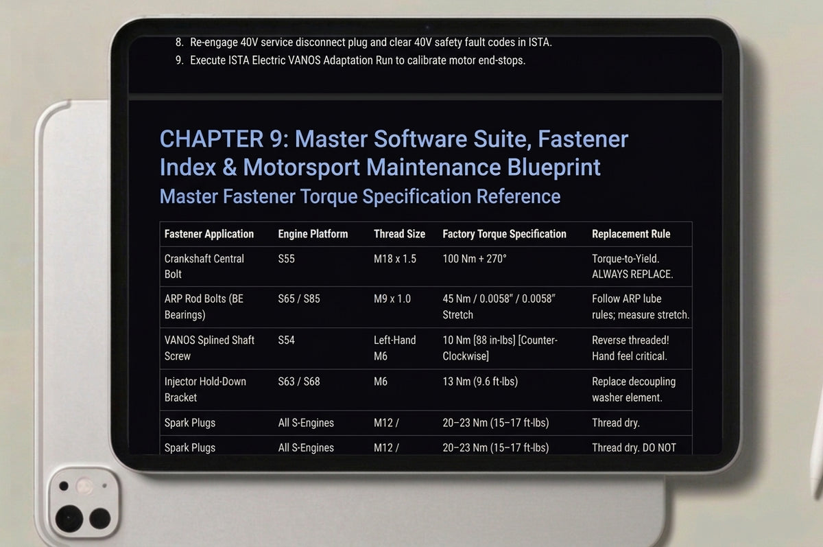 BMW M-Power Bible: Diagnostic, Maintenance & Ownership